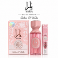Lot parfum et brume Yara rose