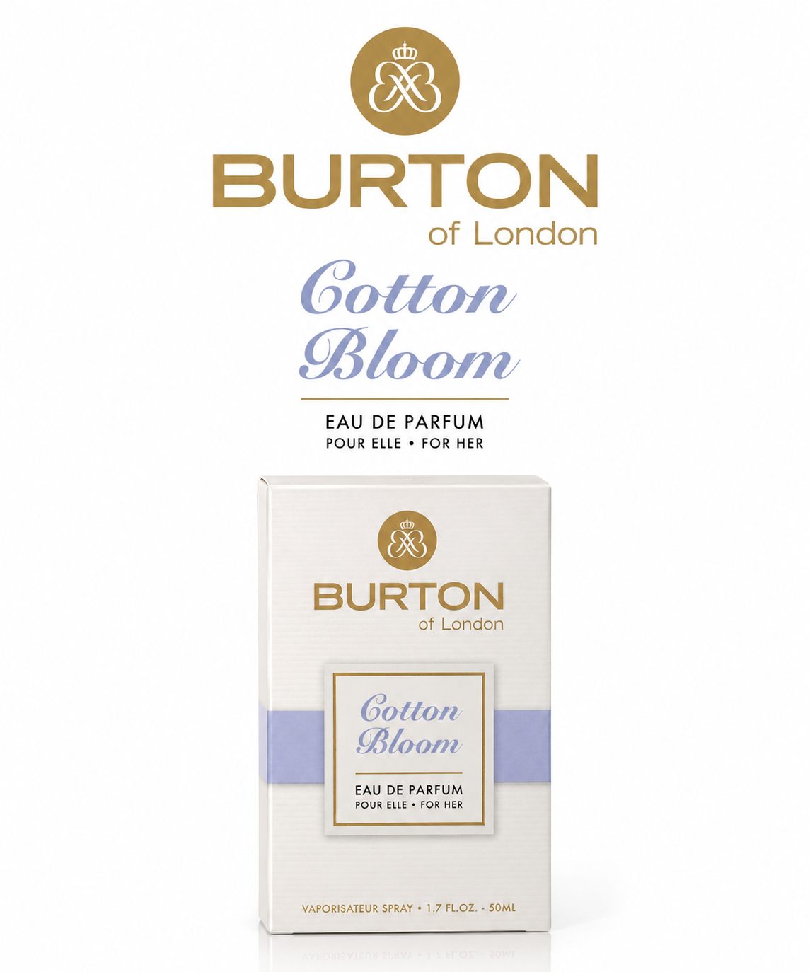 Parfum femme Burton coton bloom