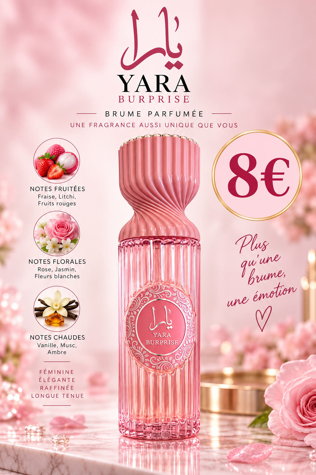 Brume yara rose