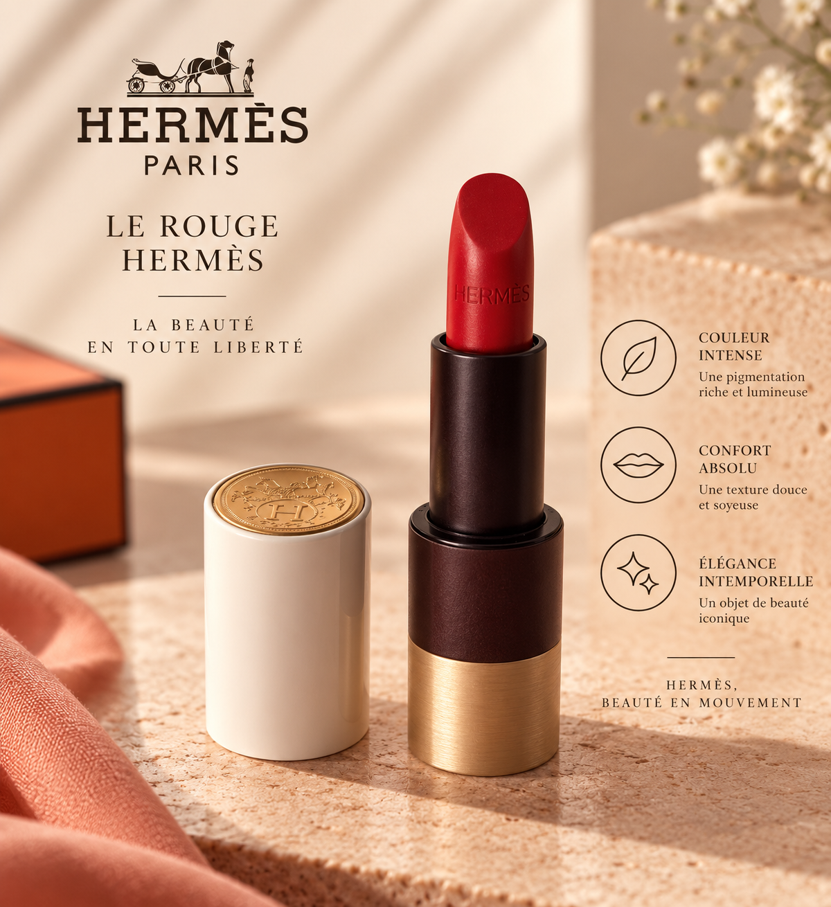 Rouge à levre hermes